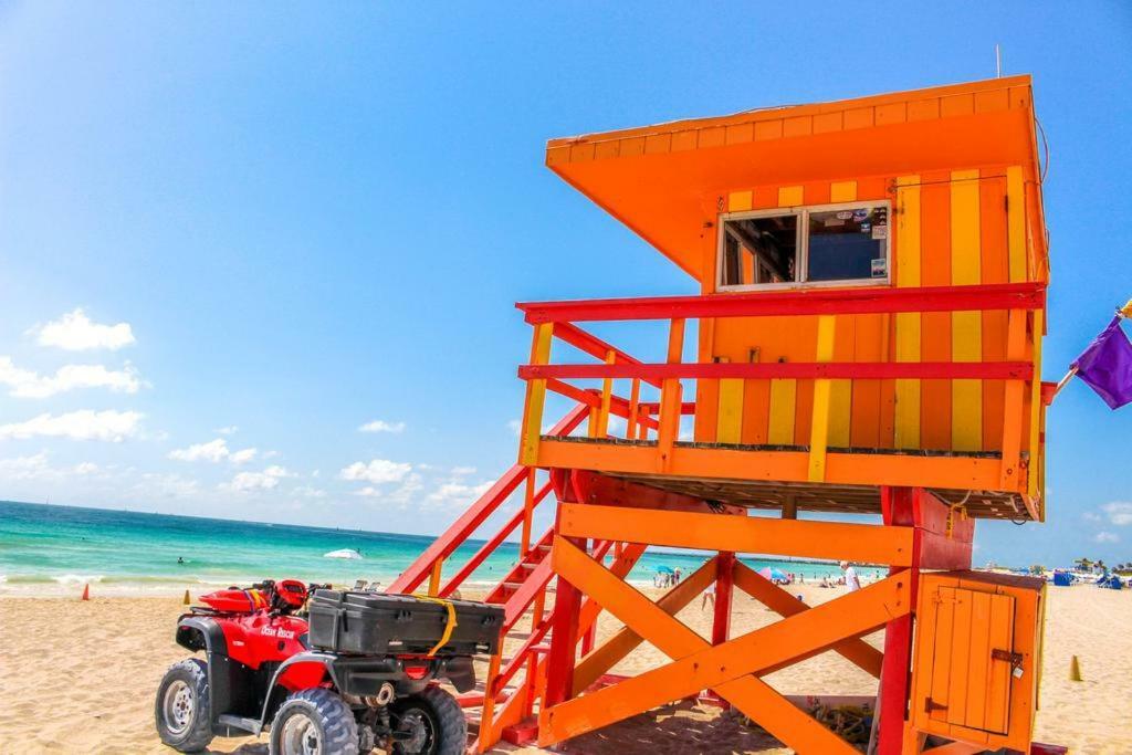 2 Bedroom 2 Bath With Patio On 11Th Collins Ave Miami Beach Exteriér fotografie